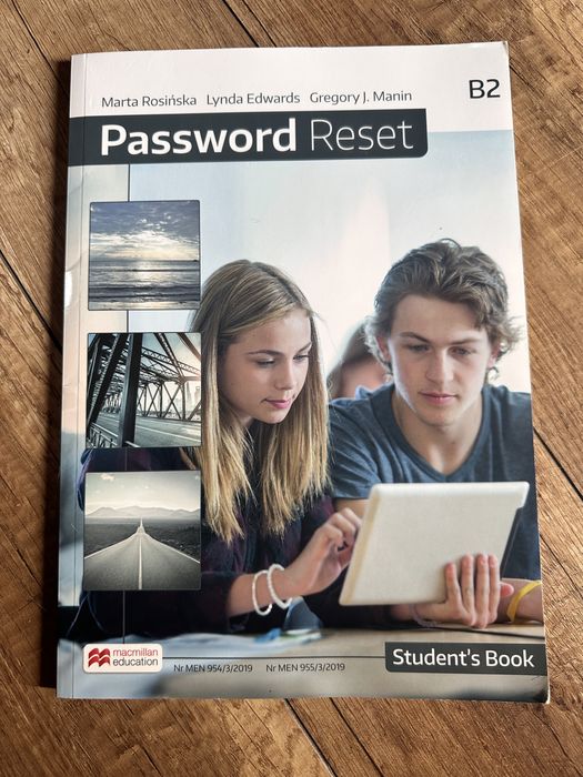 Password Reset podręcznik do jezyka angielskiego