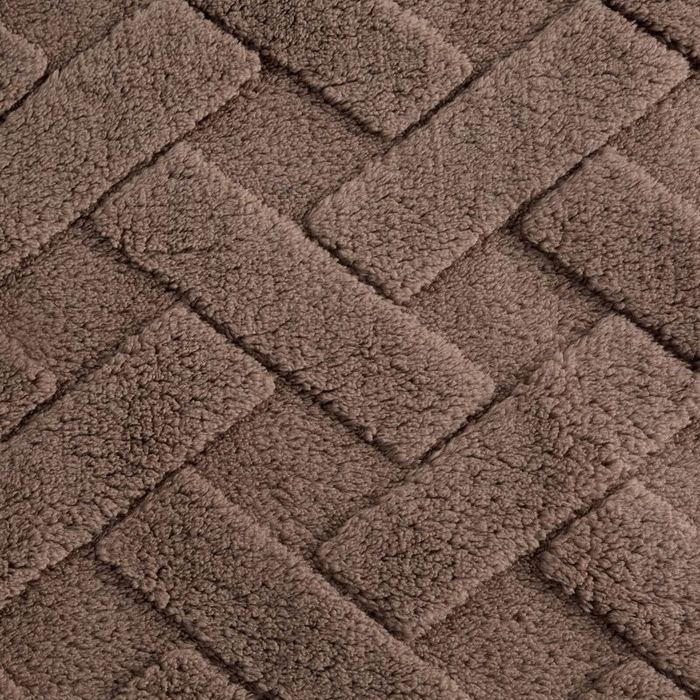 Koc Pluszowy 200x220 miękki puszysty Jodełka pled narzuta na łóżko Car