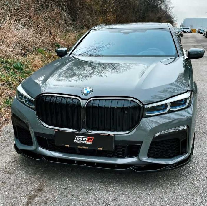 Передній спліттер BMW G11 G12 рест (2019+) тюнинг обвіс губа юбка