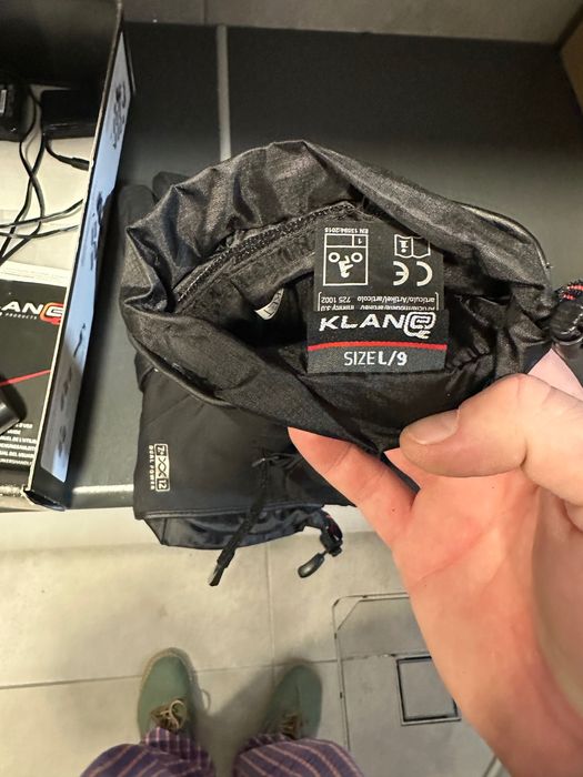 Rękawice podgrzewane elektrycznie KLANE INFINITY - 2 kpl baterii