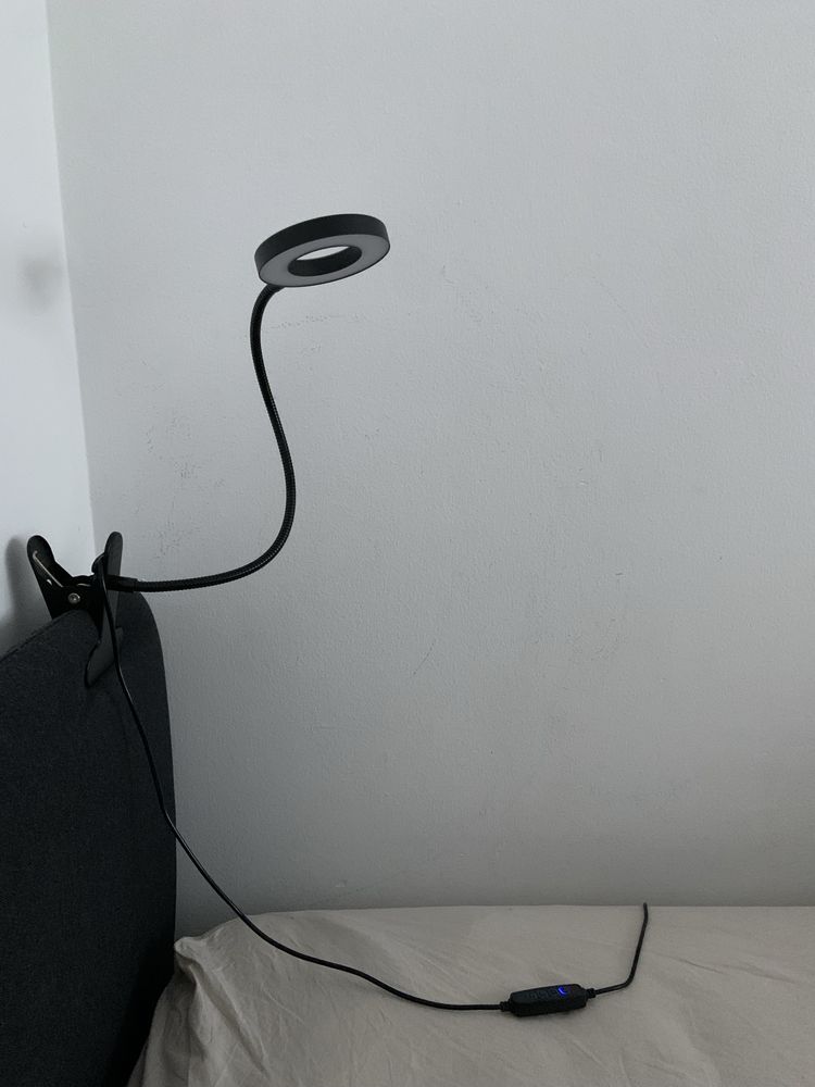 Lâmpada De Mesa Alimentação Usb