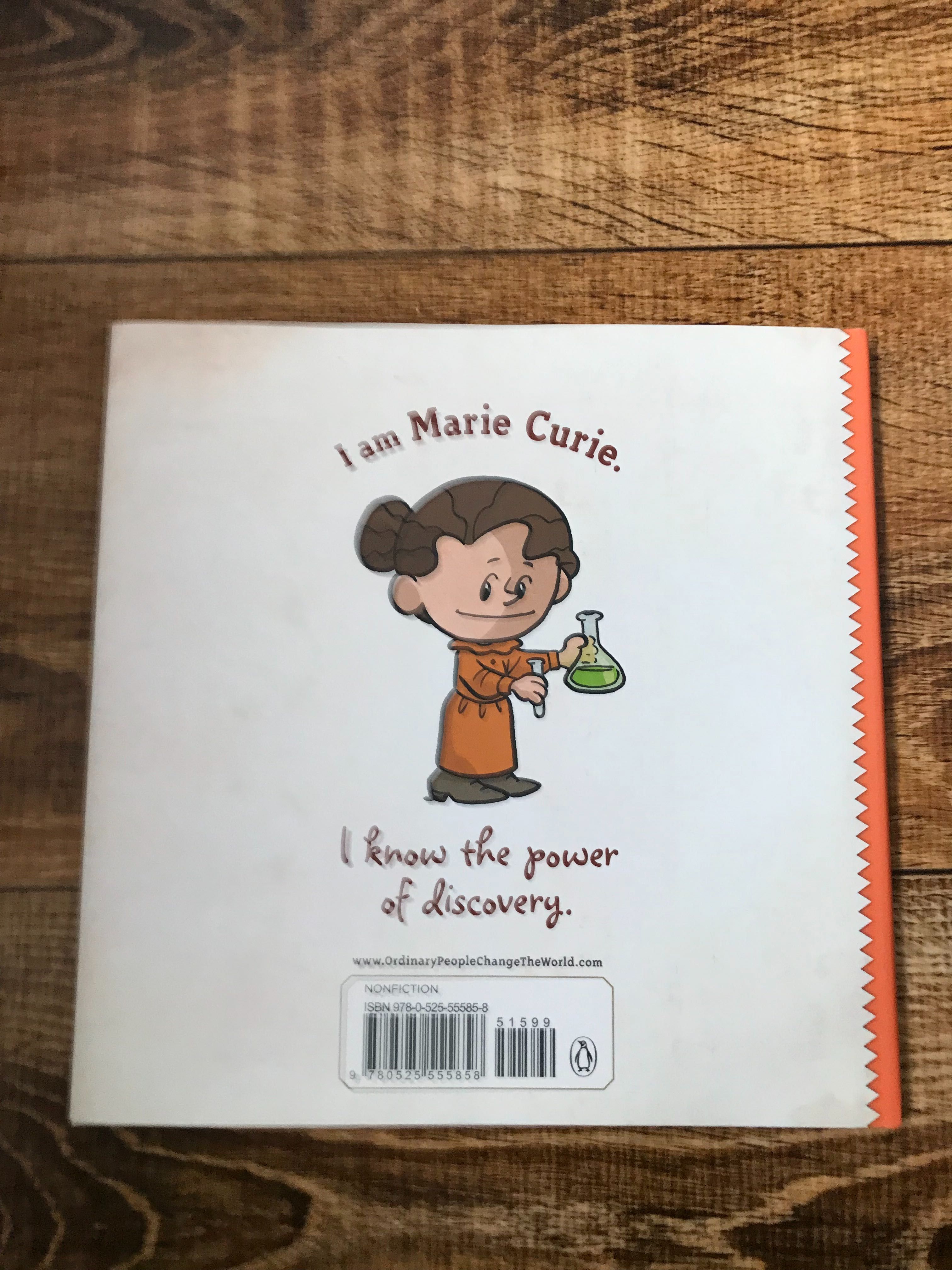 I am Marie Curie- książka po angielsku dla dzieci