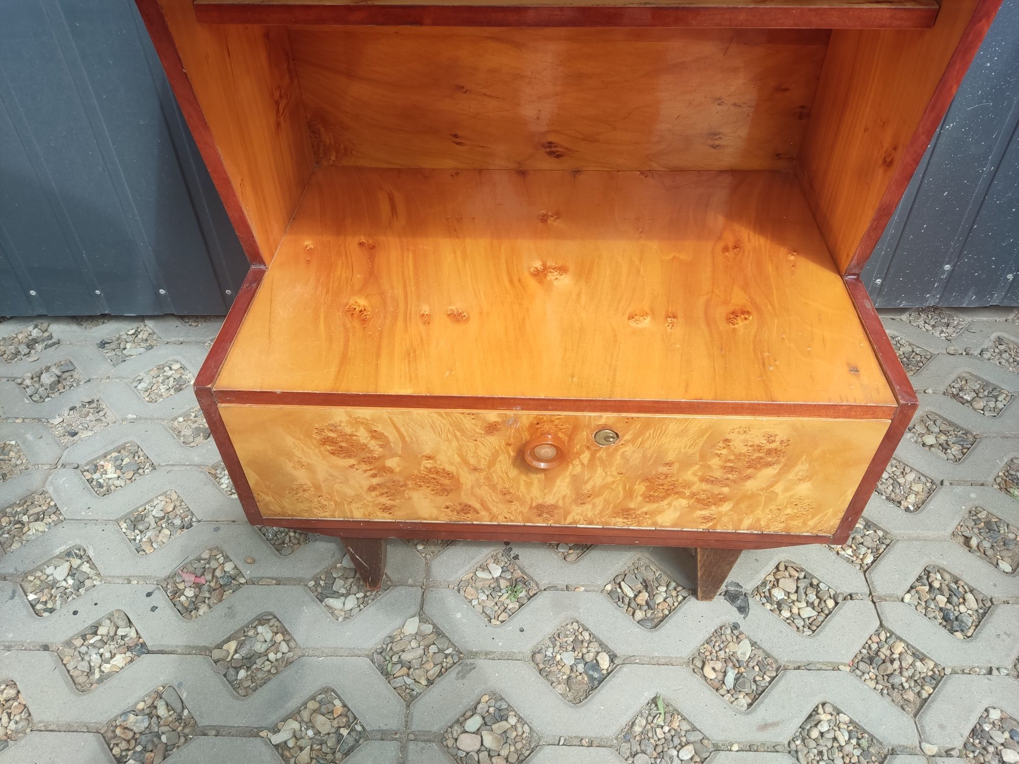 Szafka stolik pod telewizor RTV radio gramofon PRL