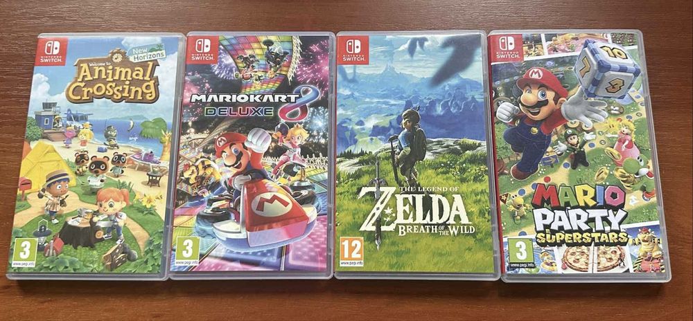 Nintendo Switch OLED Splatoon 3 Edition + 7 gier + akcesoria