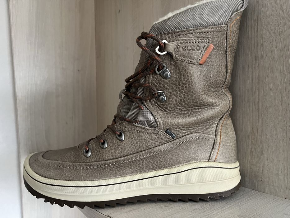 Зимові жиночи сапоги ECCO 40 розмір Gor-tex оригінал