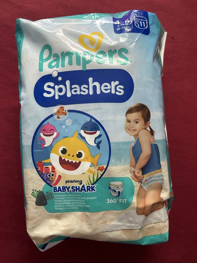 Pampers splashers 4-5 nowe opakowanie