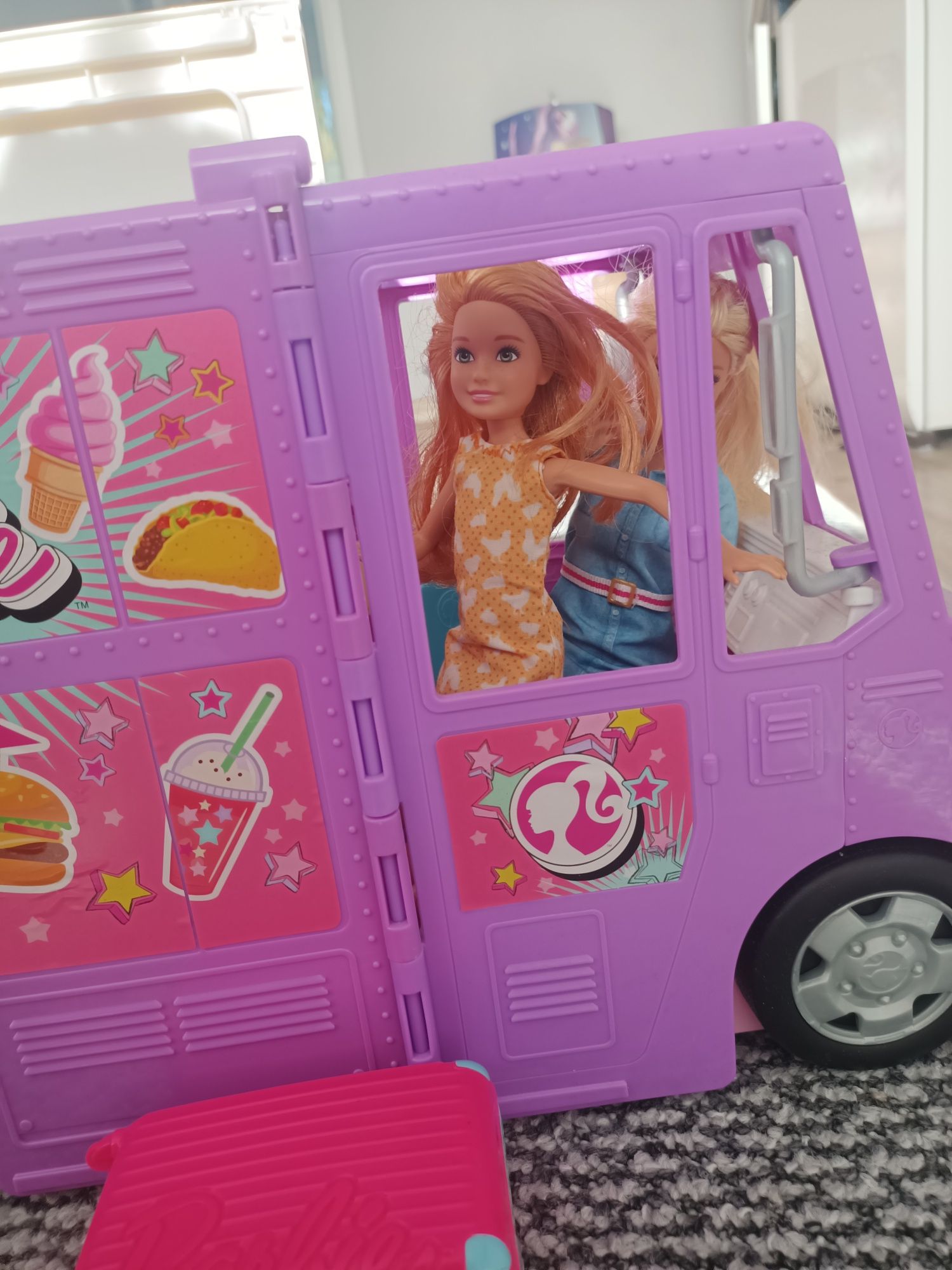 Barbie, Foodtruck, zestaw do zabawy z lalkami