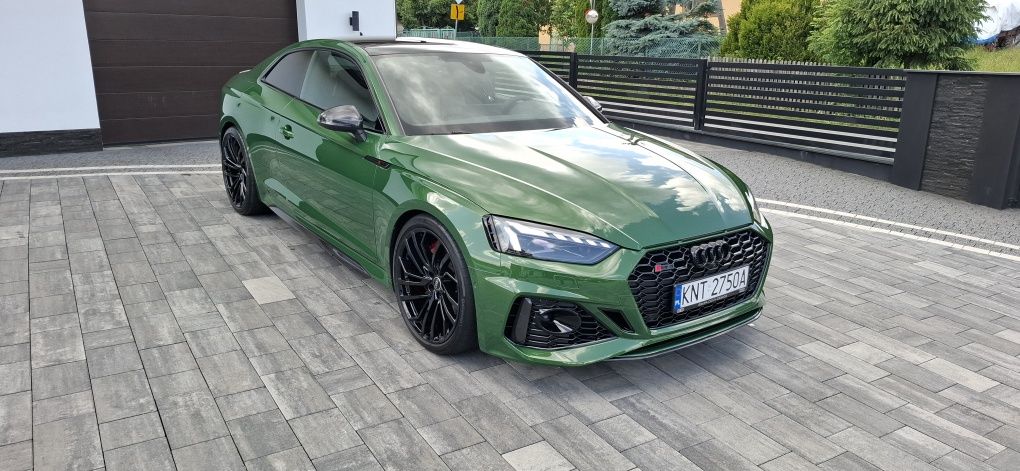 Audi rs5 full opcja!!! carbon, head up, panorama,masaże, folia ppf