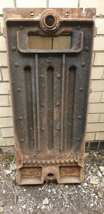Котёл твердотопливный (чугун). Наборной.