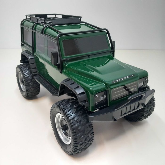 Carson RC 1/8 Land Rover Defender Green RTR Rock Crawler RC35
