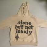 Hoodie Broken Planet Alone But Not Lonely