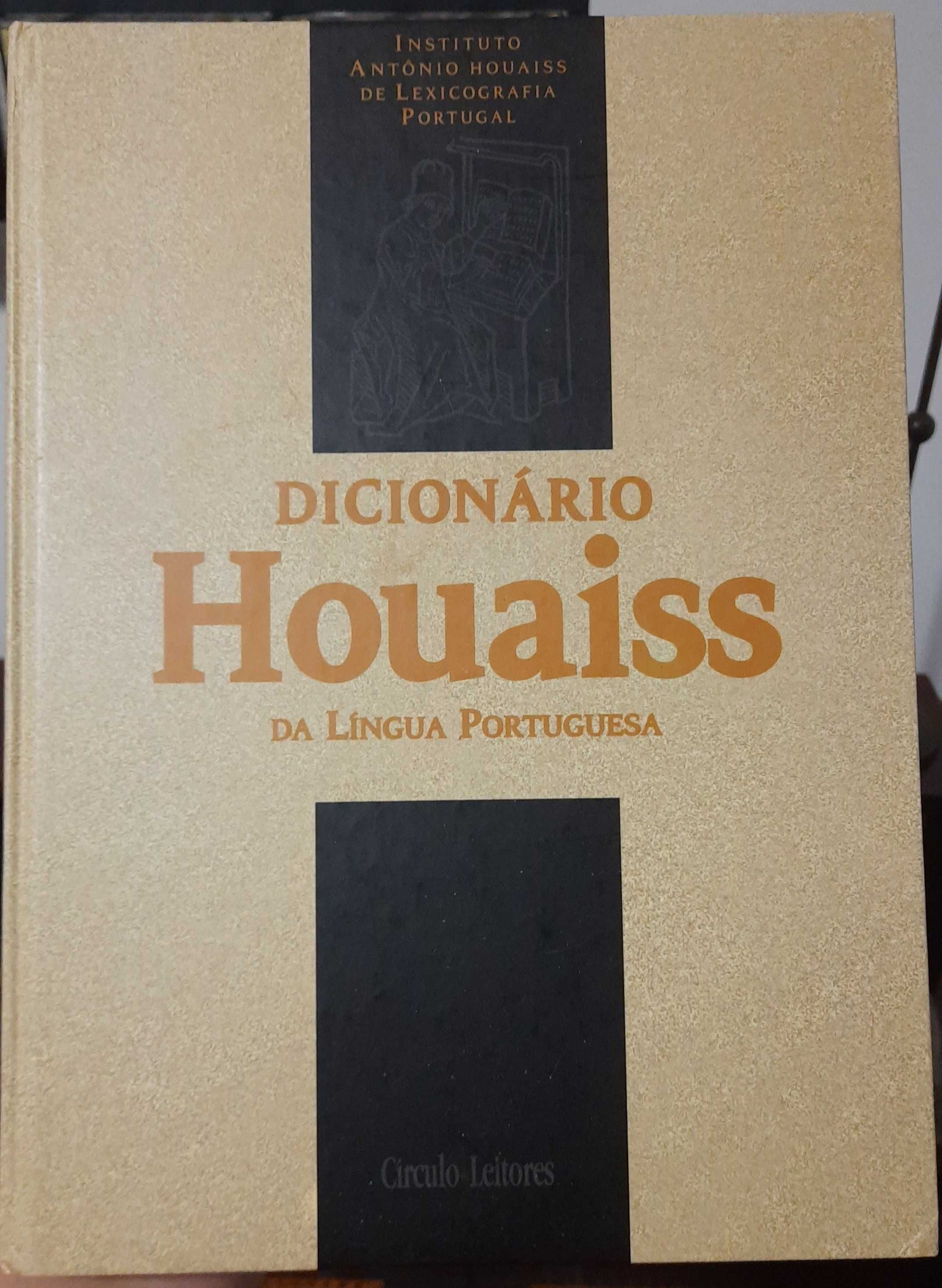 Dicionários Houaiss (6 volumes) + Dicionário de Sinónimos e Antónimos