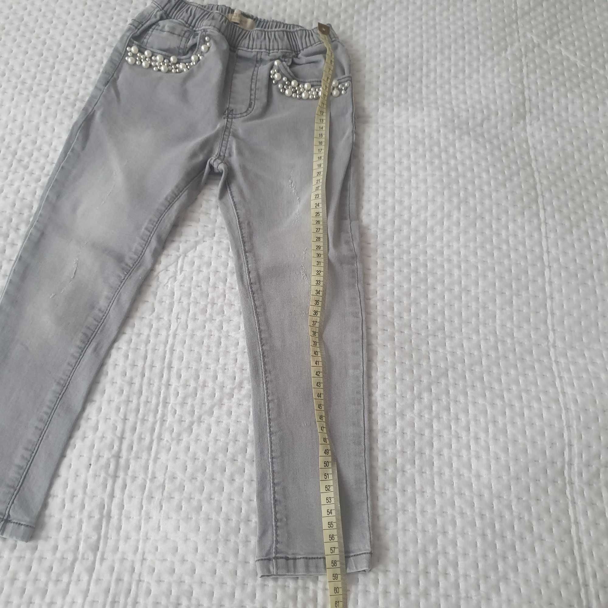 Spodenki jeans elastyczne 116 dla dziewczynki