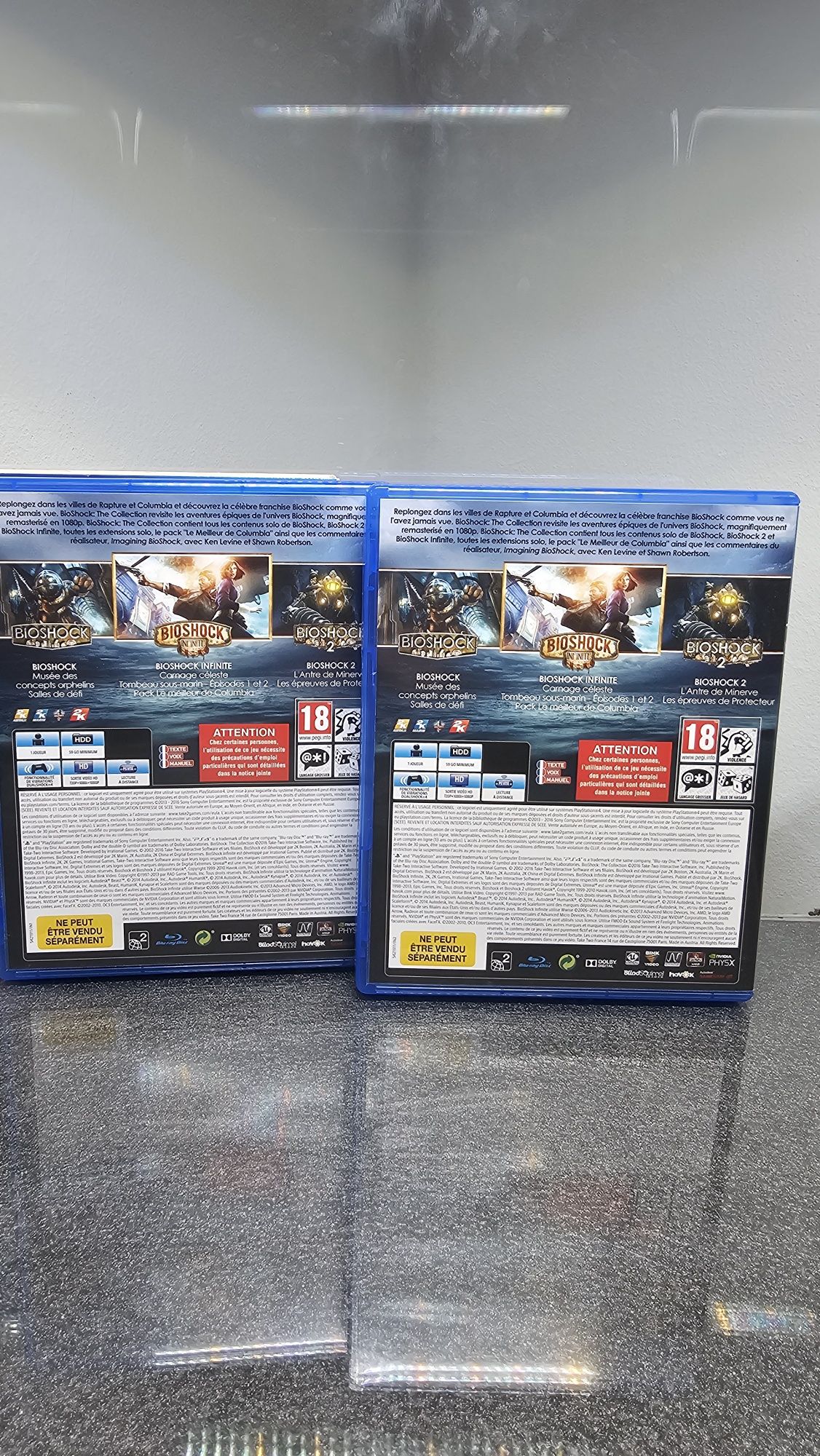 Bioshock Collection 1 2 3 Infinite PS4 PlayStation 4