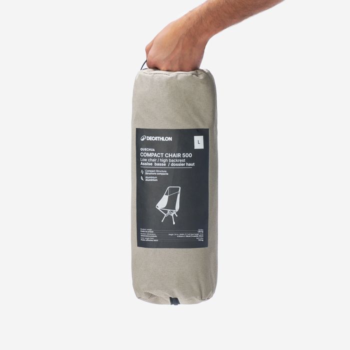 CADEIRA BAIXA DE CAMPISMO 500 L - DOBRÁVEL E COMPACTA
