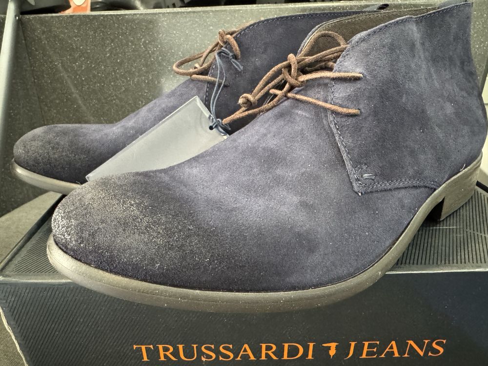 TRUSSARDI Nowe 100% Skóra