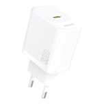 Szybka ładowarka sieciowa 30W PD GaN USB-C - biała