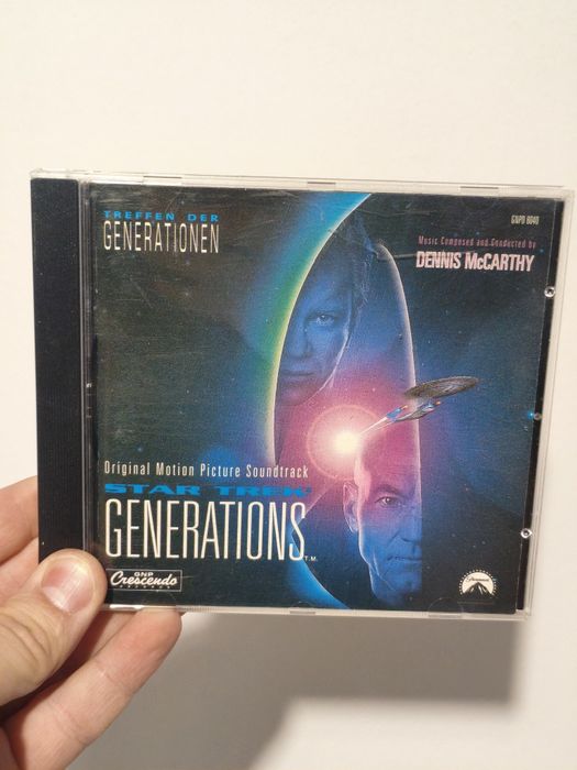 Star Trek Generations music soundtrack płyta CD song muzyka filmowa