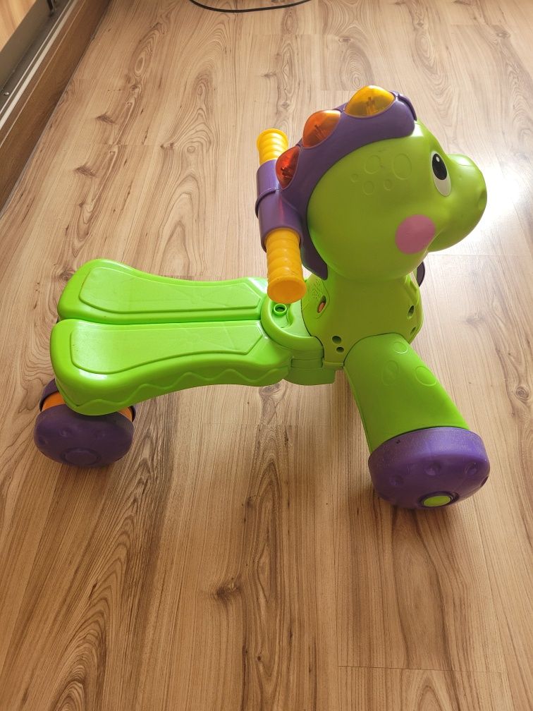 Jeździk chodzik dinozaur Fisher Price