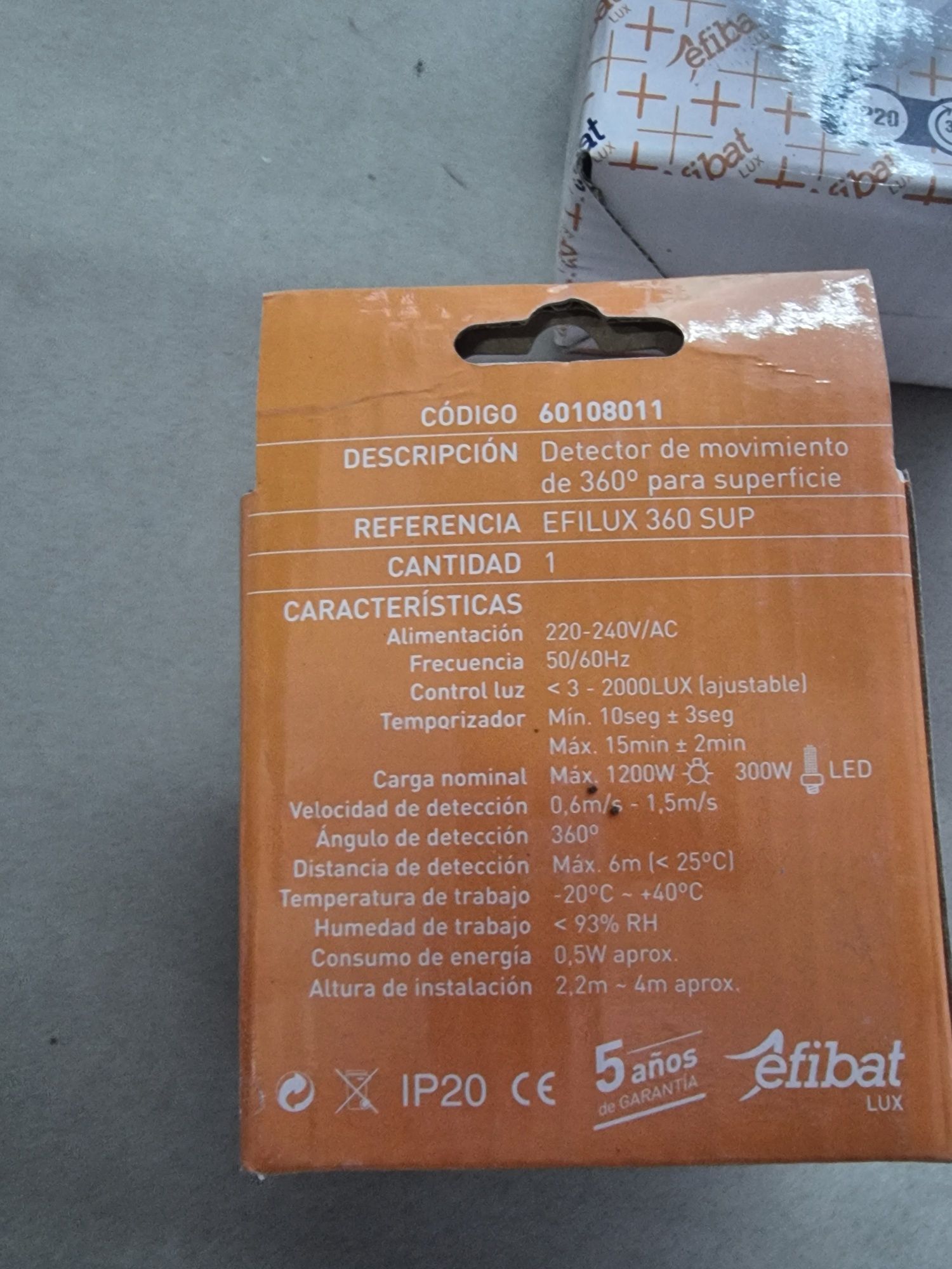 Detetor de movimento de superfície
