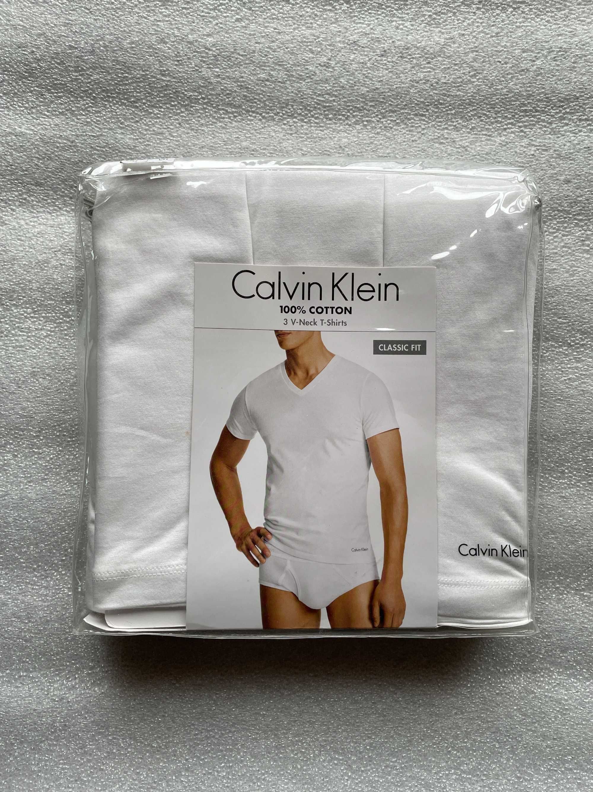 Новый набор calvin klein футболки (ck 3-pack white) с Америки S