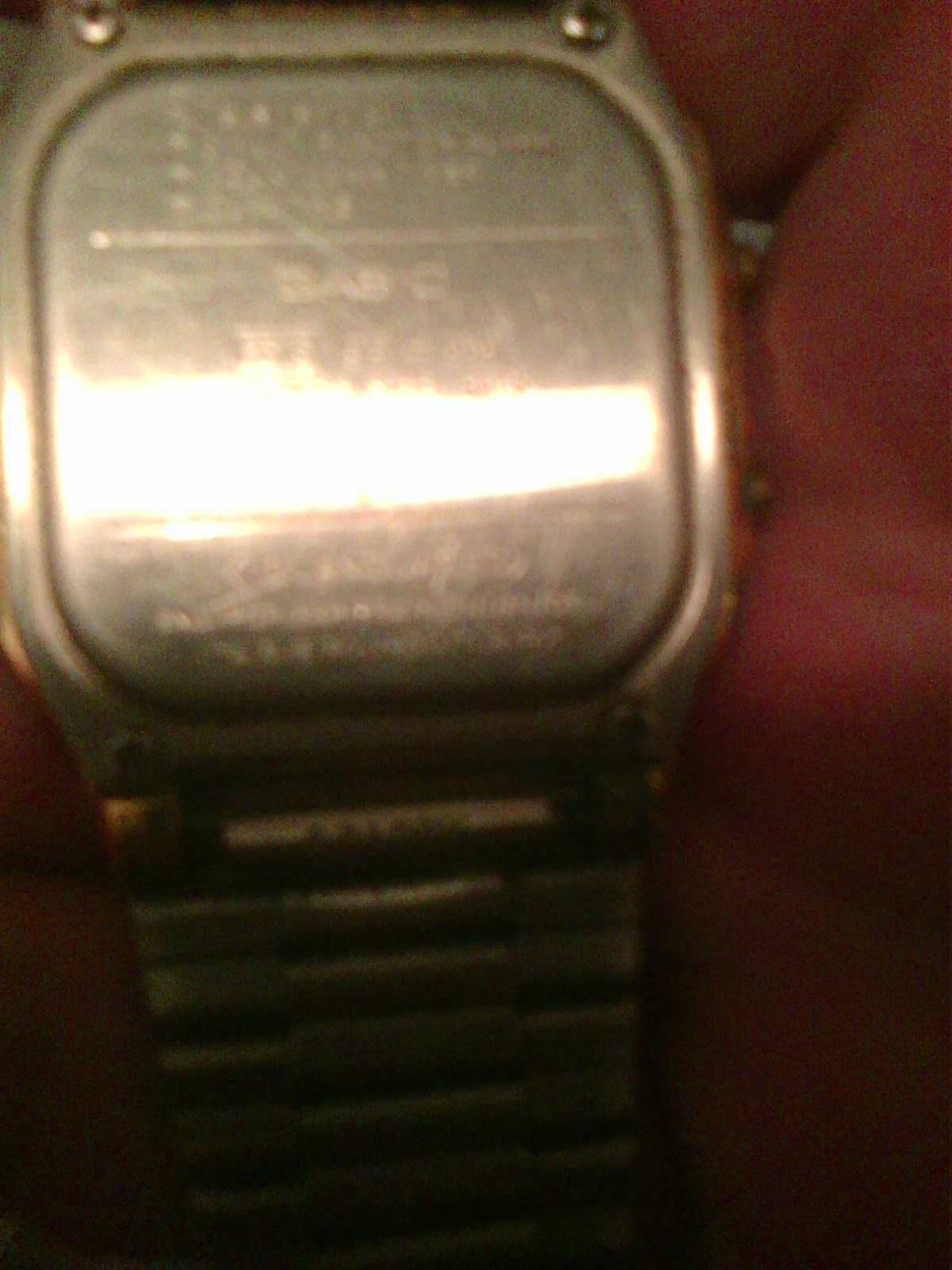 Casio DB360 serie 2515 Watch Men Vintage Data Bank Mod funciona