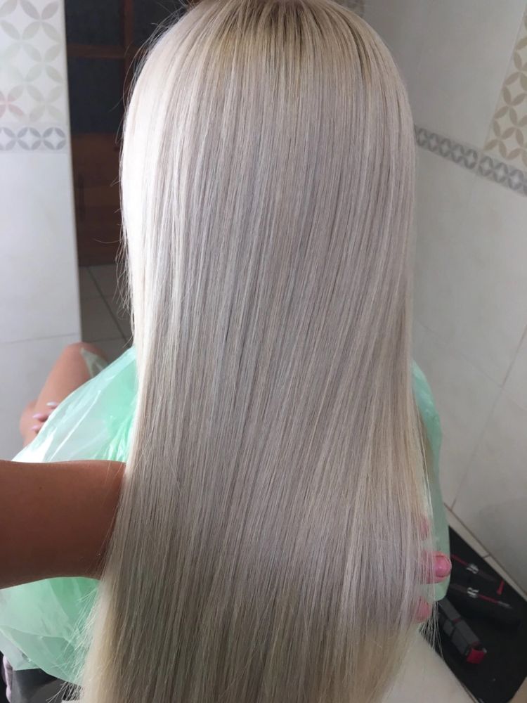 Окрашевание волос колорист блонд прическа макияж