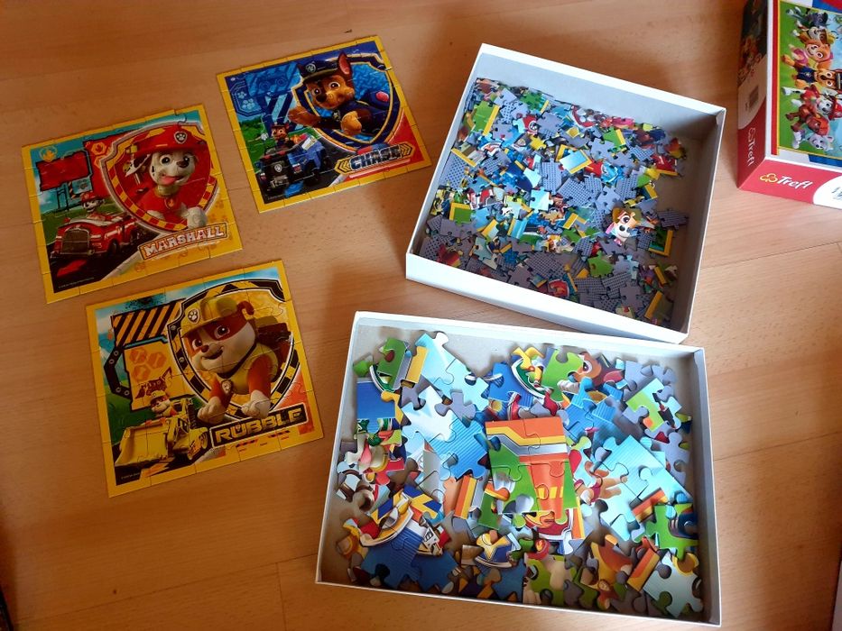 Puzzle Psi Patrol/ Trefliki i inne