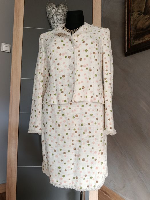 Nowy kostium tweedowy Kaliko L/40