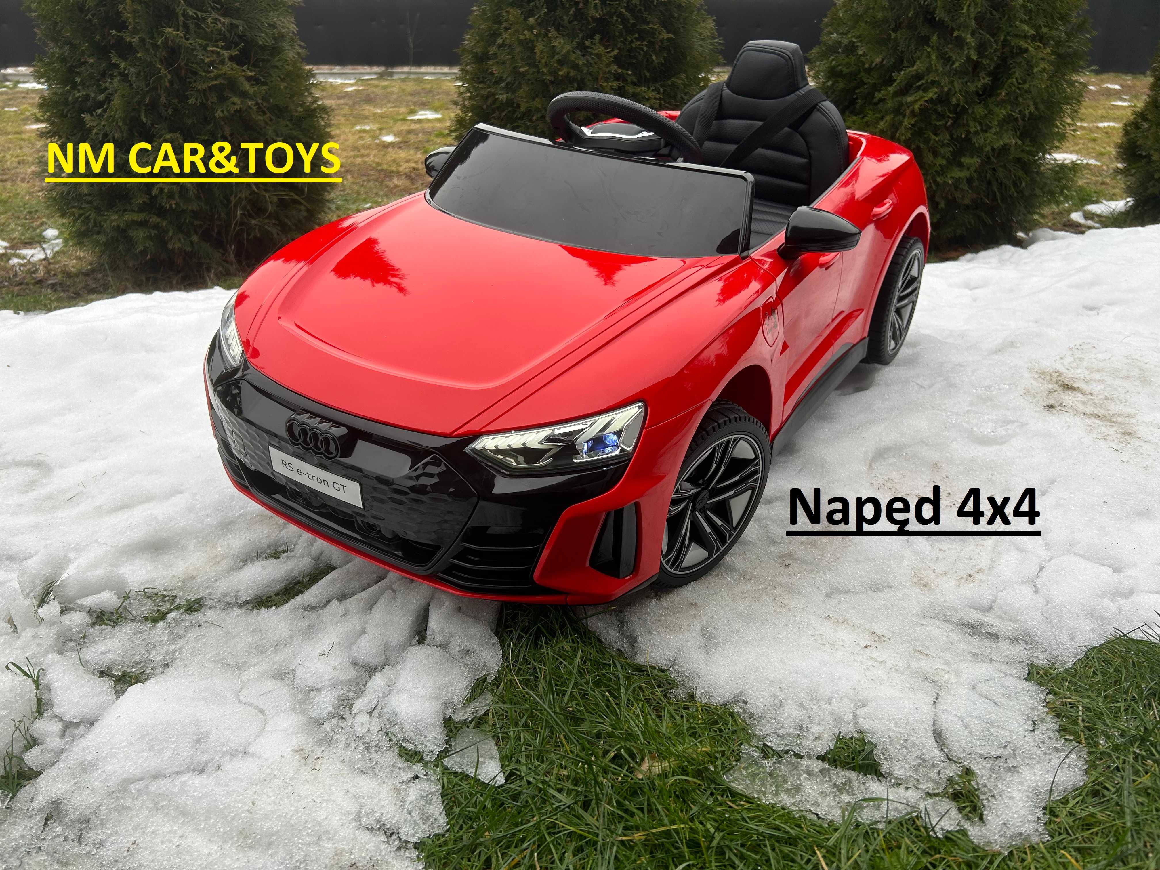 Auto autko na akumulator 4x4 AUDI RS E TRON GT samochód pojazd