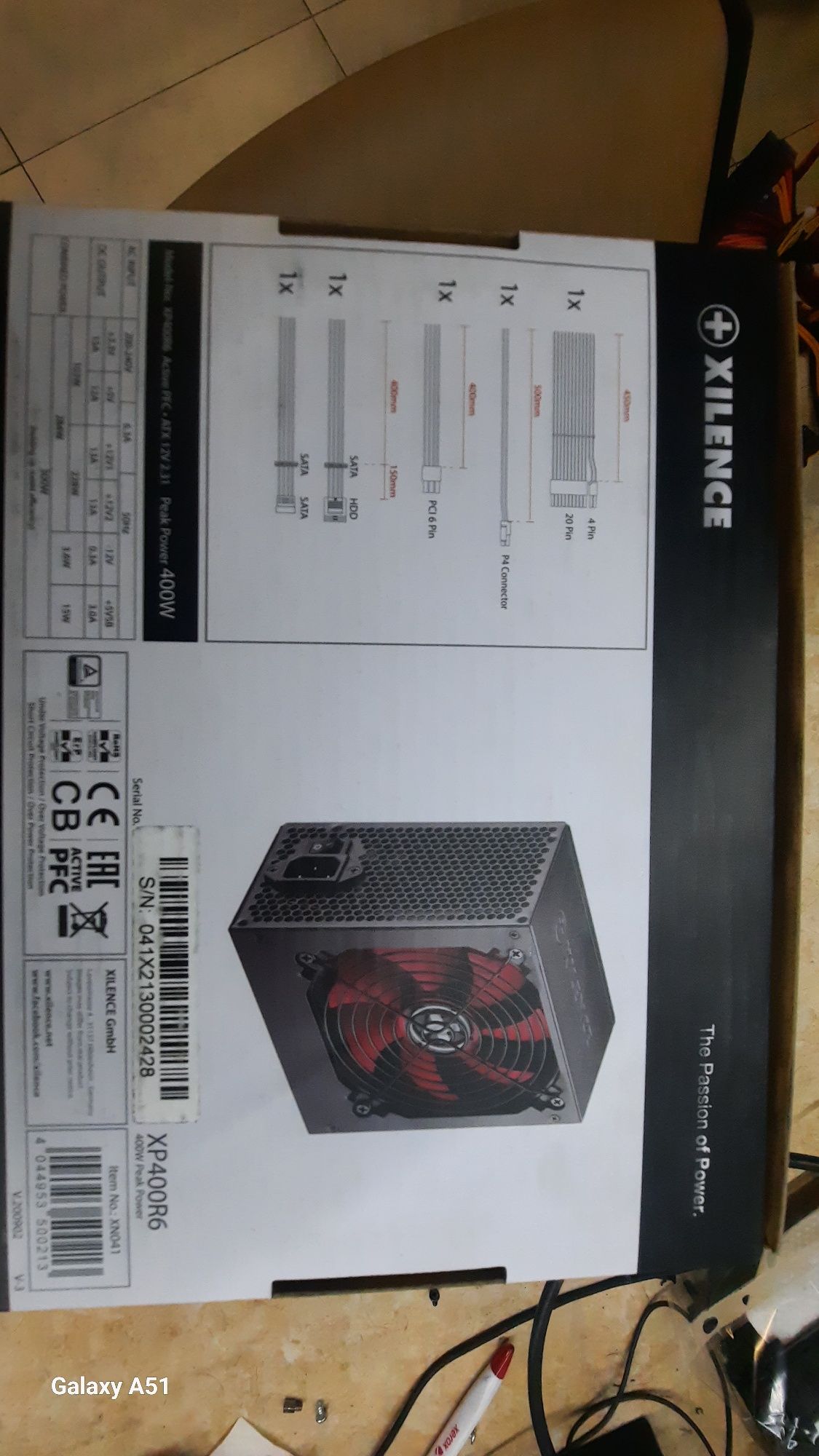 Блок живлення Chieftec 400W   xilence 400W