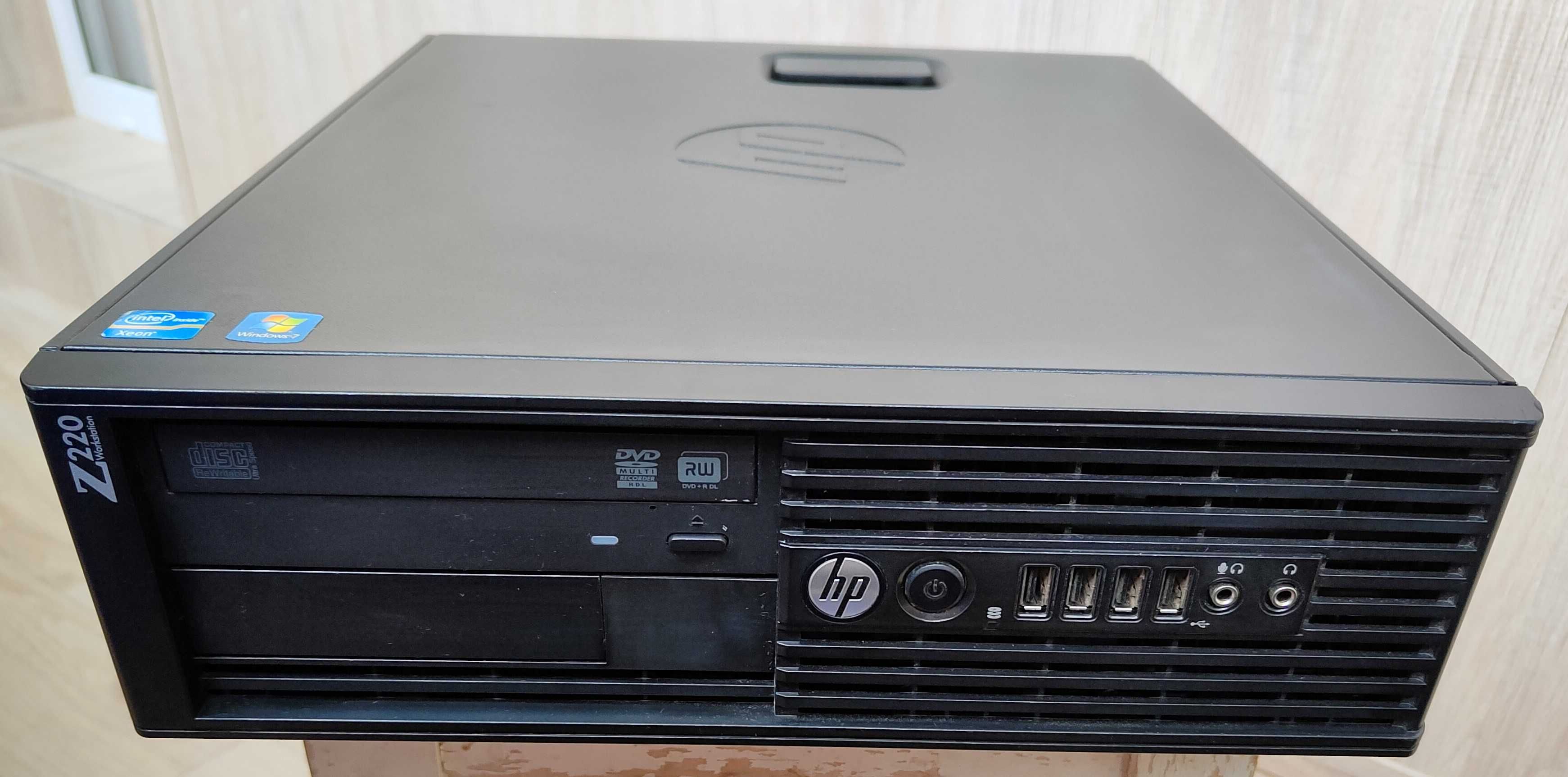 HP Z220 SFF/Xeon E3-1245 v2/24GB RAM/820GB HDD