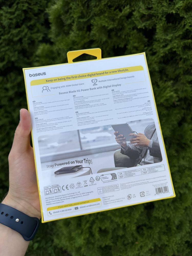 Павербанк Baseus Blade H1 20000 mAh 100w для ноутбука