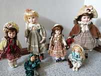 Bonecas em porcelana