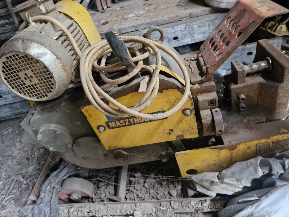 Gilotyna do pretow i inne maszyny