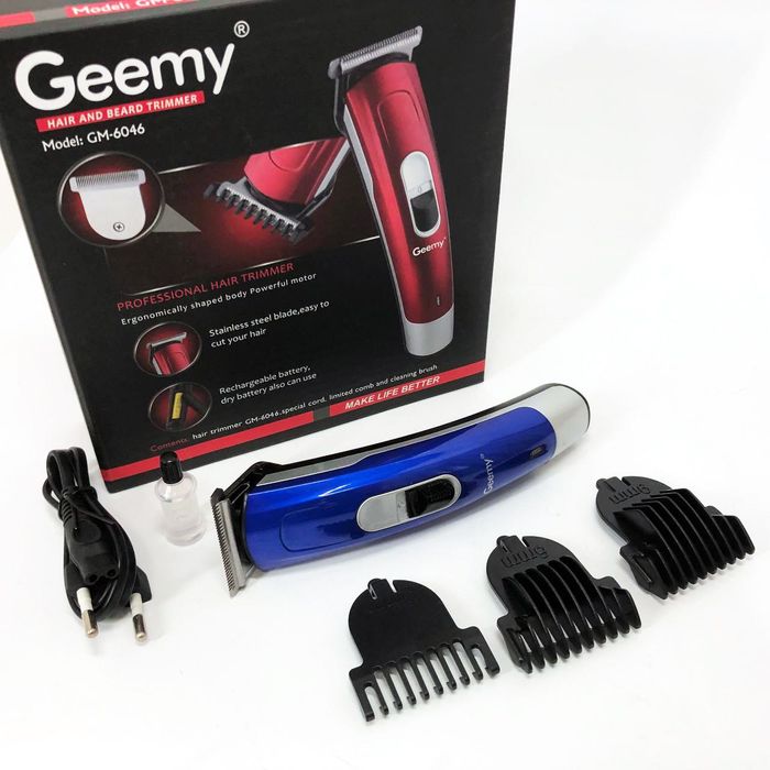 Машинка-триммер для стрижки волосся Gemei GM-6046