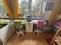 Sprzedam 2x biurka Ikea Micke z szuflada plus komoda alex z szufladami