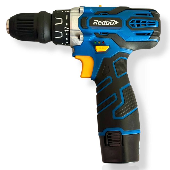 Акумуляторний шурупокрут Redbo RB-12ZUN 2 швидкості 2 АКБ Зарядка Кейс