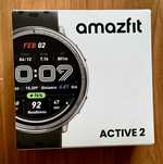 Amazfit Active 2, Smartwatch nowy, na gwarancji. Czarny