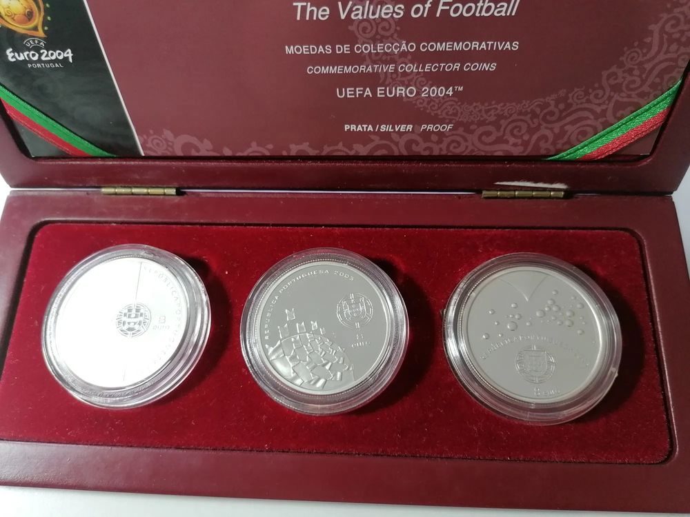 Moedas Comemorarivas Euro 2004 -25% Desc