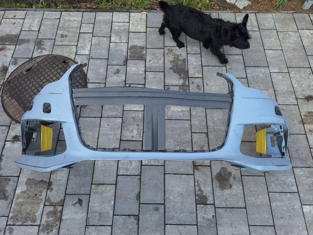 Audi RS6 c7 przedliftinginiem zderzak przedni oryginal w podkładzie