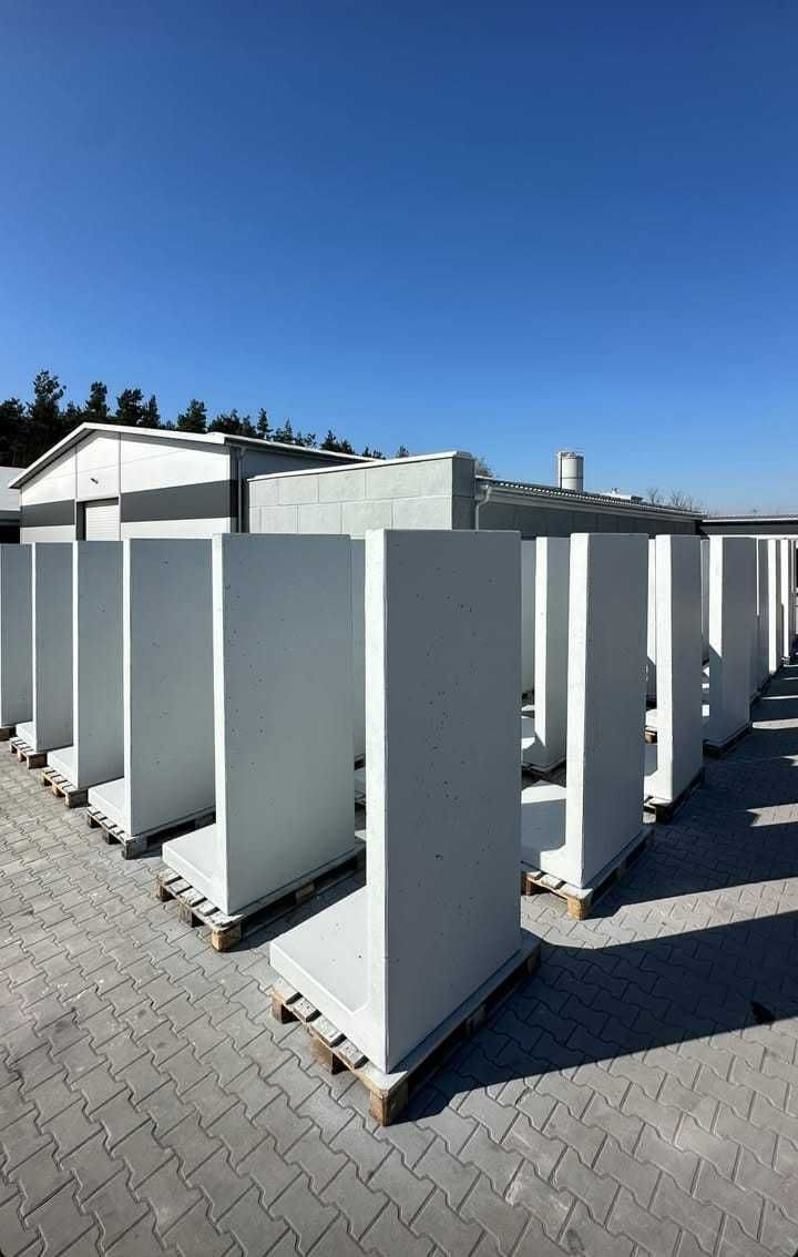 Ogrodzenie grzebieniowe płot nowoczesne ogrodzenie palisada pionowa