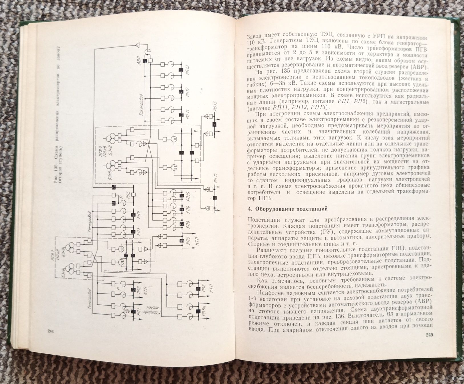 Электропривод и электрооборудование металлургических и литейных цехов.