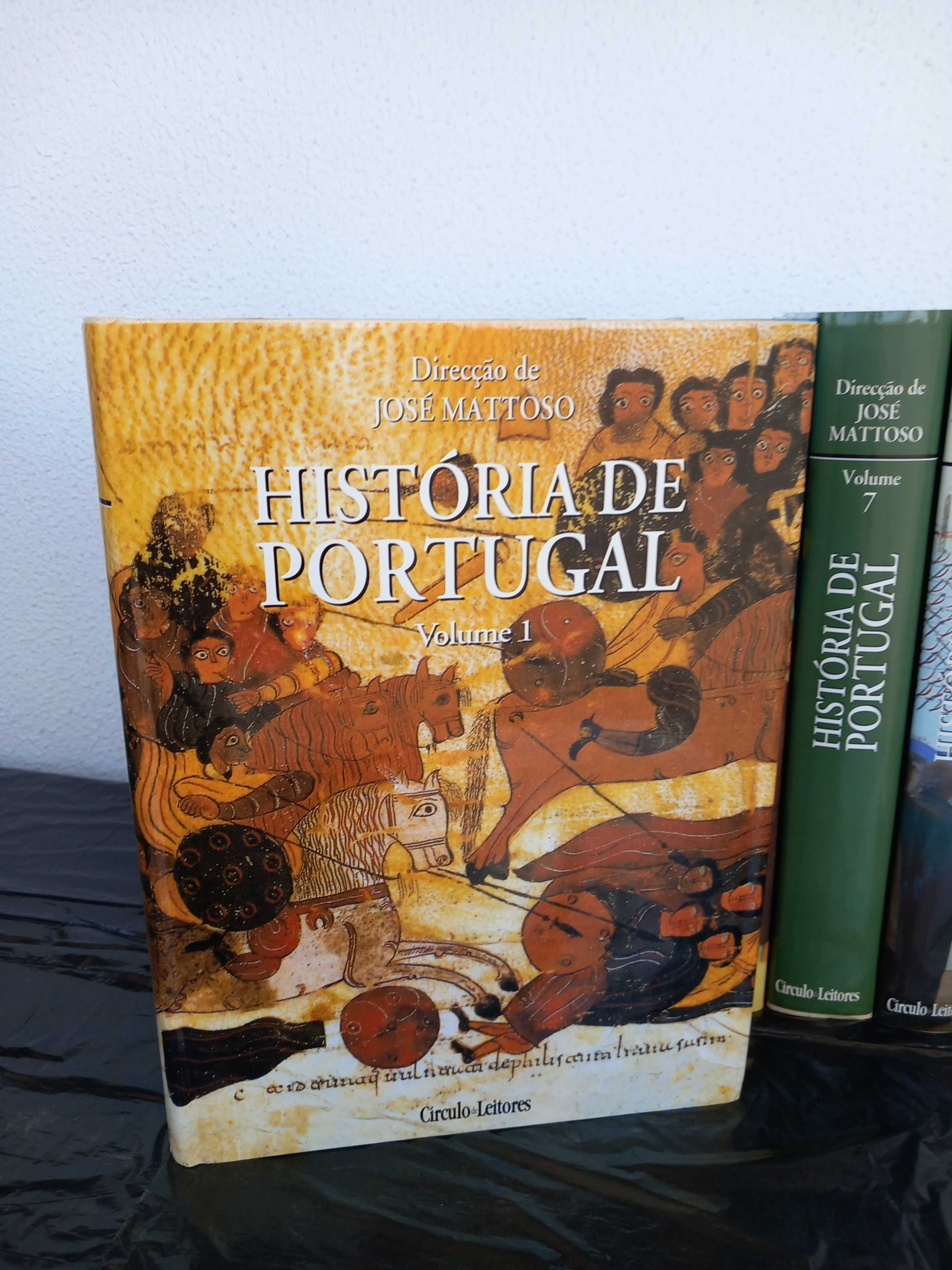 coleção completa 8 volumes de História de Portugal