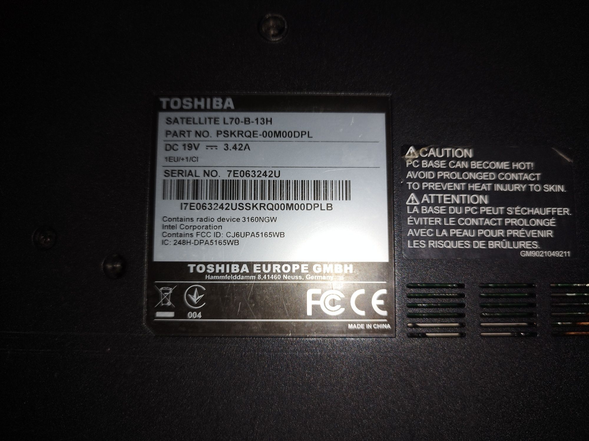 Toshiba satellite
