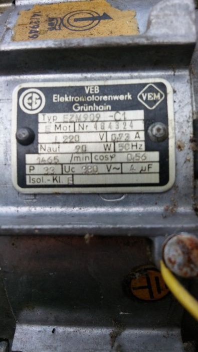 Sprzedam silnik elektryczny na 220 VOLT