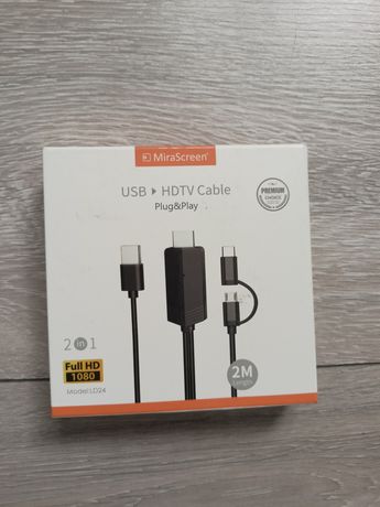 Kabel USB, HDTV 2 metry