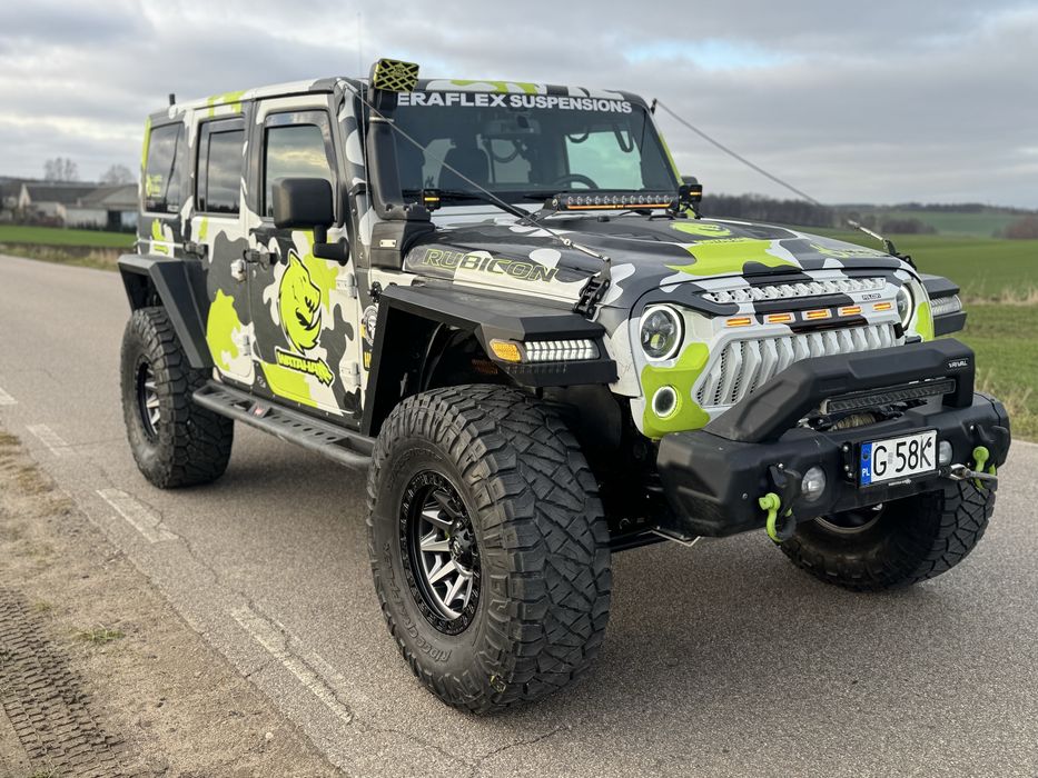 Jeep Wrangler JK JKU RUBICON 3.6 automat 2015  DOWOLNY KOLOR Zamiana