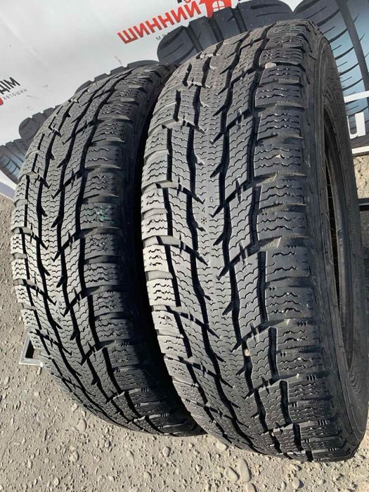 Шини 195/70 R15C Nokian пара зима  2018 рік 7,7 мм