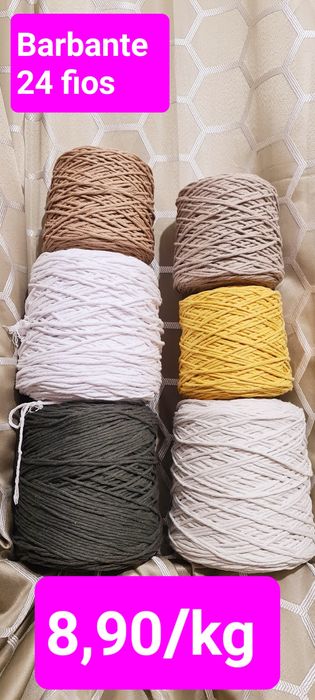 Macrame cordao e barbante
